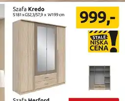 Black Red White Szafa Kredo S181xG52,3/57,9xW199cm oferta