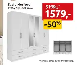 Black Red White Szafa Herford S270xG54xW210cm oferta