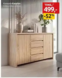 Black Red White Komoda Kaspian S143,5xG40,5xW92cm oferta