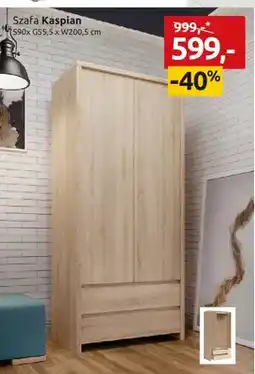 Black Red White Szafa Kaspian S90xG55,5xW200,5cm oferta
