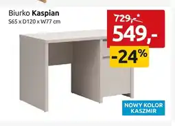 Black Red White Biurko Kaspian S65xD120xW77cm oferta
