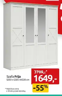 Black Red White Szafa Frija S203xG58xW220cm oferta
