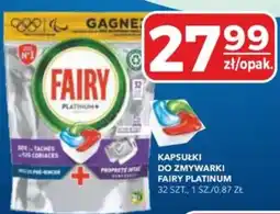 Top Market PSS Zgoda Fairy Platinum Kapsułki do zmywarki oferta
