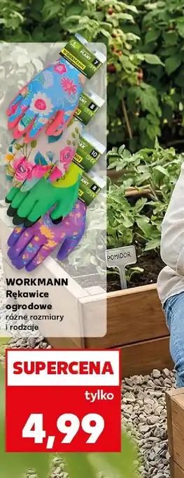 Workmann Rękawice ogrodowe