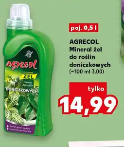 Kaufland Agrecol Mineral żel do roślin doniczkowych oferta