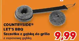 Kaufland Countryside lets bbq Szczotka z gąbką do grilla oferta