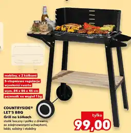 Kaufland Countryside lets bbq Grill na kółkach oferta
