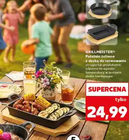Kaufland Grillmeister Patelnia żeliwna z deską do serwowania oferta