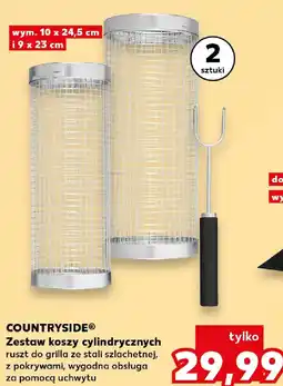 Kaufland Countryside Zestaw koszy cylindrycznych oferta
