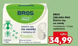 Kaufland Bros zielona moc Elektro lep na owady oferta
