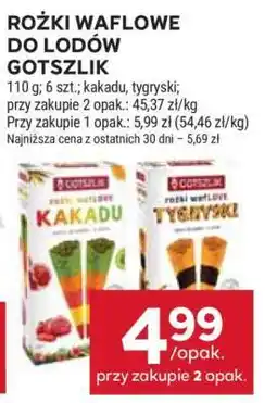 Stokrotka Market Rożki waflowe do lodów Gotszlik oferta