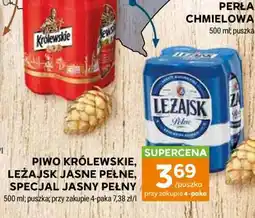 Stokrotka Market Piwo Królewskie, Leżajsk Jasne Pełne, Specjał Jasny Pełny oferta
