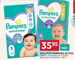 Stokrotka Market Pieluchy Pampers Active oferta