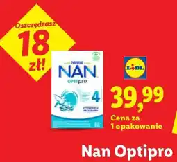 Lidl NAN Optipro oferta
