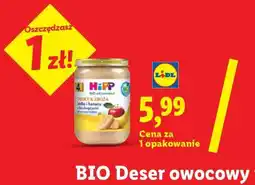 Lidl BIO Deser owocowy oferta