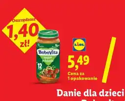 Lidl BOBOVITA Danie dla dzieci oferta