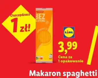 Lidl Makaron spaghetti oferta