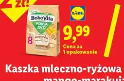 Lidl Kaszka mleczno-ryżowa mango-marakuja oferta