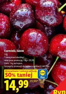 Lidl Czereśnie, luzem oferta