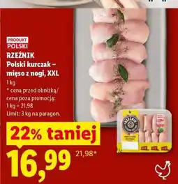 Lidl Polski kurczak - mięso z nogi, XXL oferta