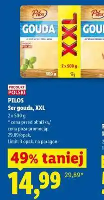 Lidl Pilos Ser gouda, XXL oferta