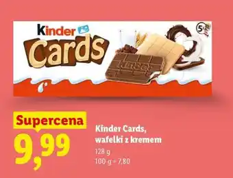 Lidl Kinder Cards oferta