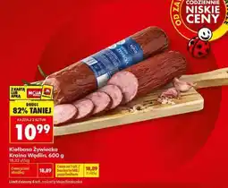 Biedronka Kiełbasa Żywiecka Kraina Wędlin 600 g oferta