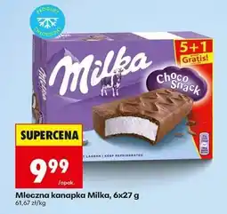 Biedronka Mleczna kanapka Milka, 6x27 g oferta