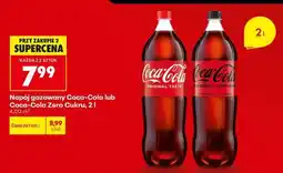 Biedronka Napój gazowany Coca-Cola lub Coca-Cola Zero Cukru, 2 l oferta