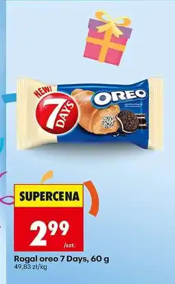 Biedronka Rogal oreo 7 Days, 60 g oferta