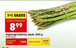 Biedronka Szparagi zielone Opak. 500 g oferta