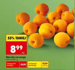 Biedronka Morela na wagę oferta