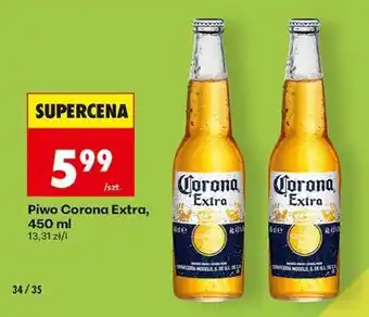 Biedronka Piwo Corona Extra, 450 ml oferta