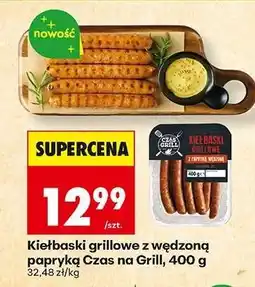 Biedronka Kiełbaski grillowe z wędzoną papryką Czas na Grill, 400 g oferta