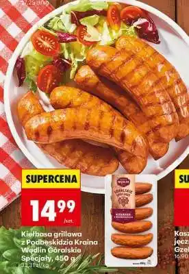 Biedronka Kiełbasa grillowa z Podbeskidzia Kraina Wędlin Góralskie Specjały, 450 g oferta