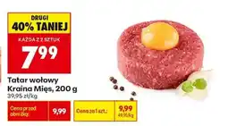 Biedronka Tatar wołowy Kraina Mięs 200 g oferta
