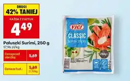 Biedronka Paluszki Surimi 250 g oferta
