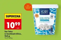 Biedronka Ser feta w kostkach Elios, 150 g oferta