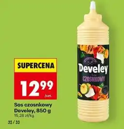 Biedronka Sos czosnkowy Develey, 850 g oferta