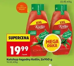Biedronka Ketchup łagodny Kotlin, 2x950 g oferta