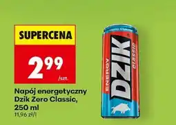 Biedronka Napój energetyczny Dzik Zero Classic, 250 ml oferta