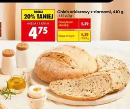 Biedronka Chleb orkiszowy z ziarnami, 410 g oferta