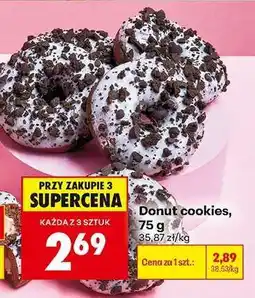 Biedronka Donut cookies , 75 g oferta