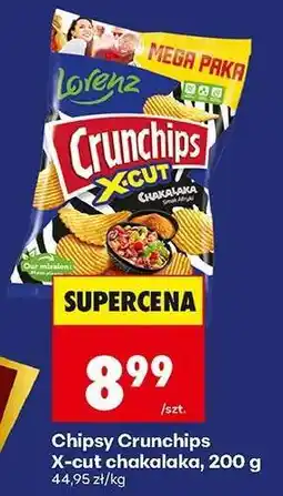 Biedronka Chipsy Crunchips x cut chakalaka 200 g oferta