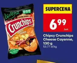 Biedronka Chipsy Crunchips Cheese Cayenne, 130 g oferta