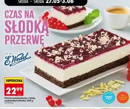 Biedronka Ciasto porzeczkowe z białą czekoladą E.Wedel, 500 g oferta