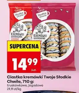 Biedronka Ciastka kremówki Twoje słodkie Chwile , 710 g oferta