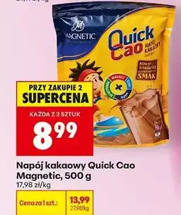 Biedronka Napój kakaowy Quick Cao Magnetic 500 g oferta