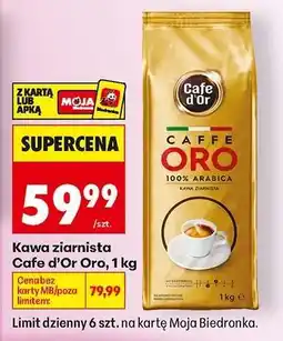 Biedronka Cafe d’Or Oro, 1 kg oferta