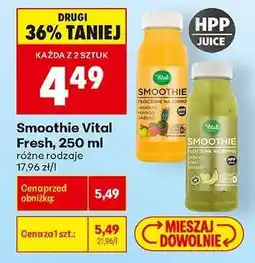 Biedronka Smoothie Vital Fresh, 250 ml oferta